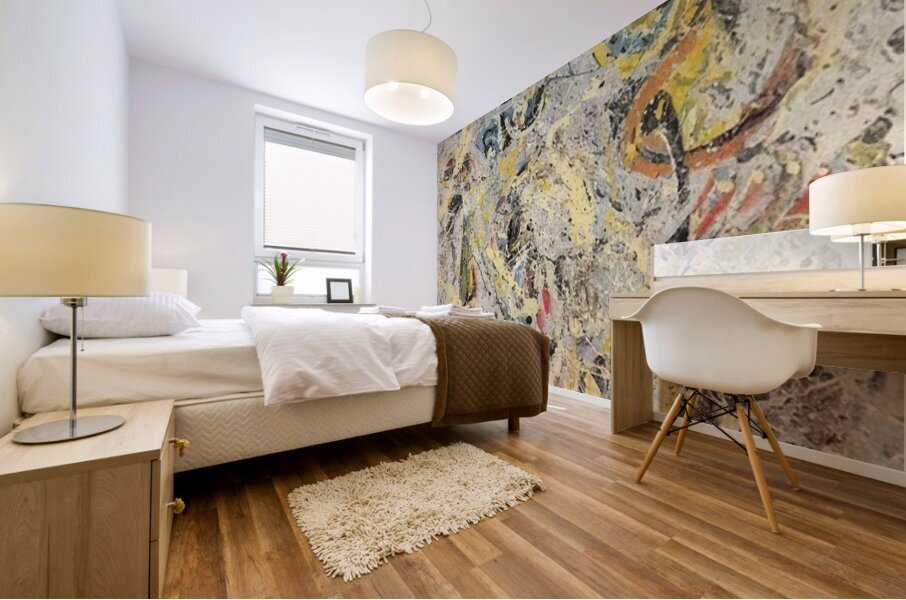 Jackson Pollock 52 Mural print