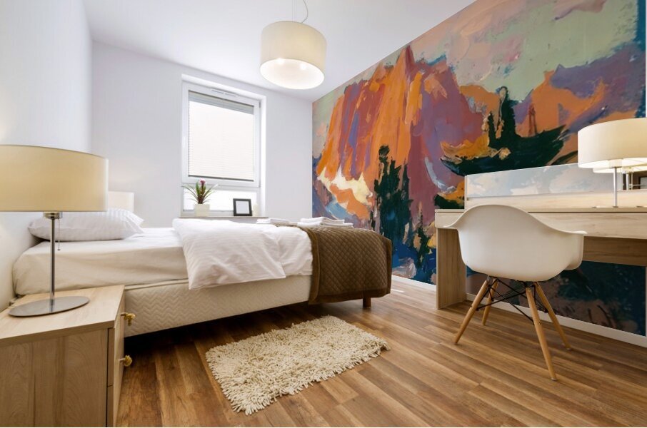 Franz Bischoff 7 Mural print