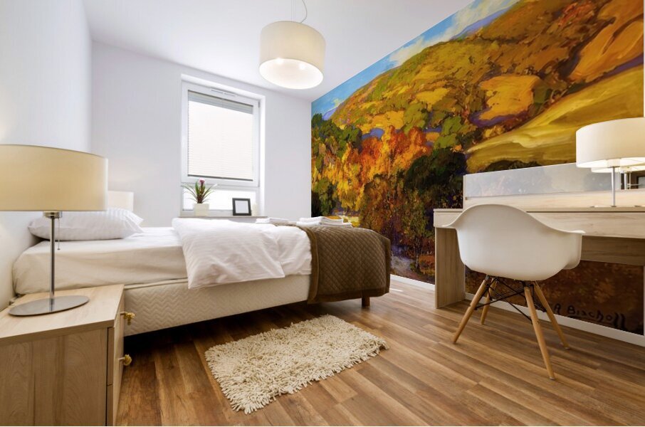 Franz Bischoff 29 Mural print