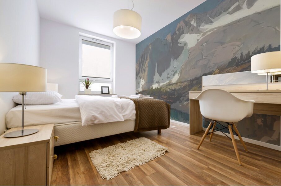 Franz Bischoff 31 Mural print