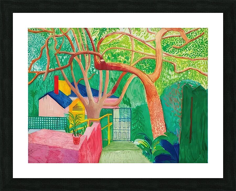 David Hockney  Picture Frame print