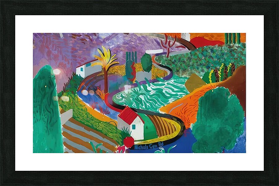 David Hockney Picture Frame print