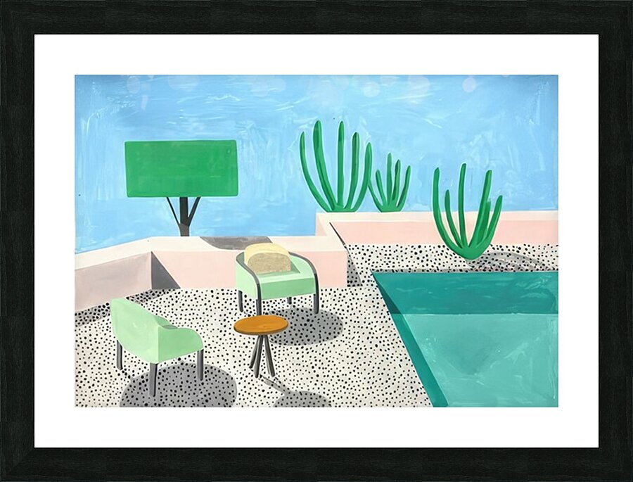 David Hockney  Picture Frame print
