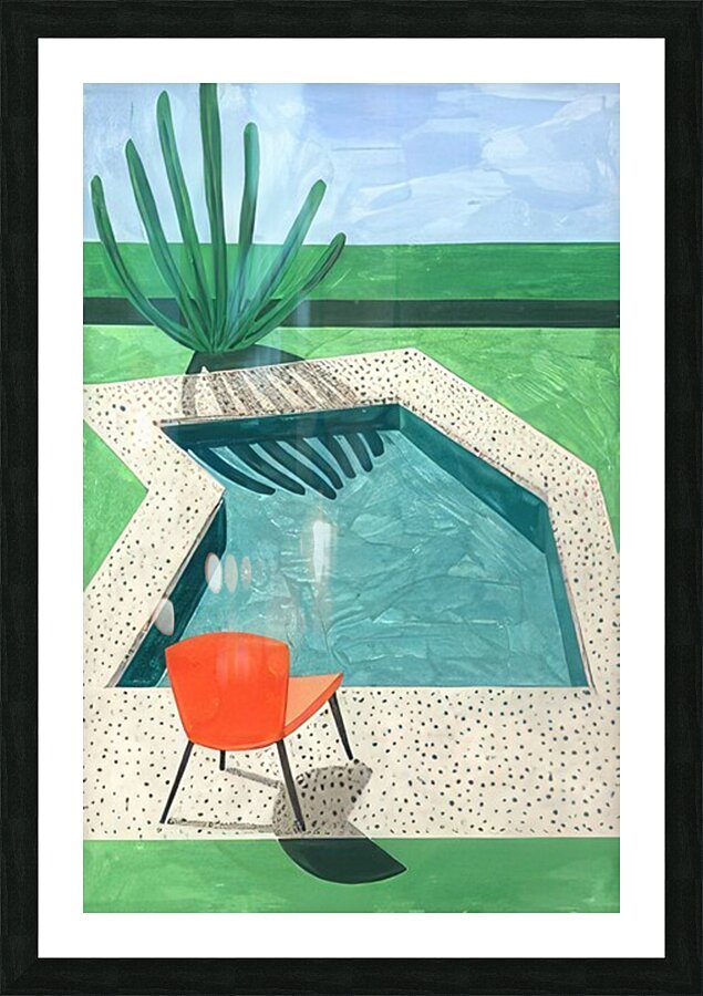 David Hockney 9 Picture Frame print