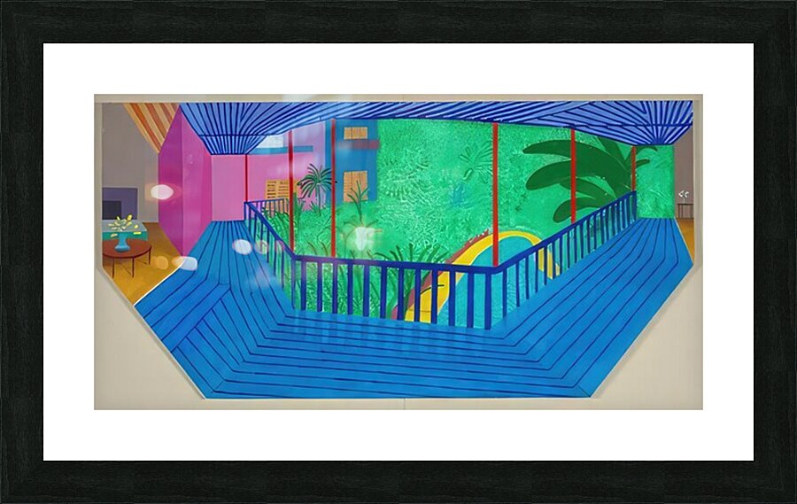 David Hockney 10 Picture Frame print