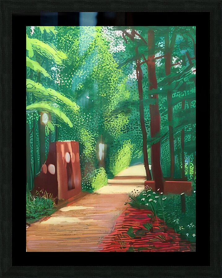 David Hockney  Picture Frame print