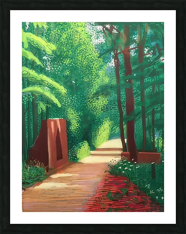 David Hockney  Picture Frame print