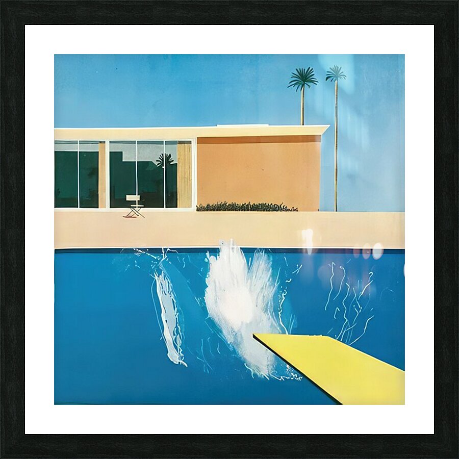 David Hockney 19 Picture Frame print