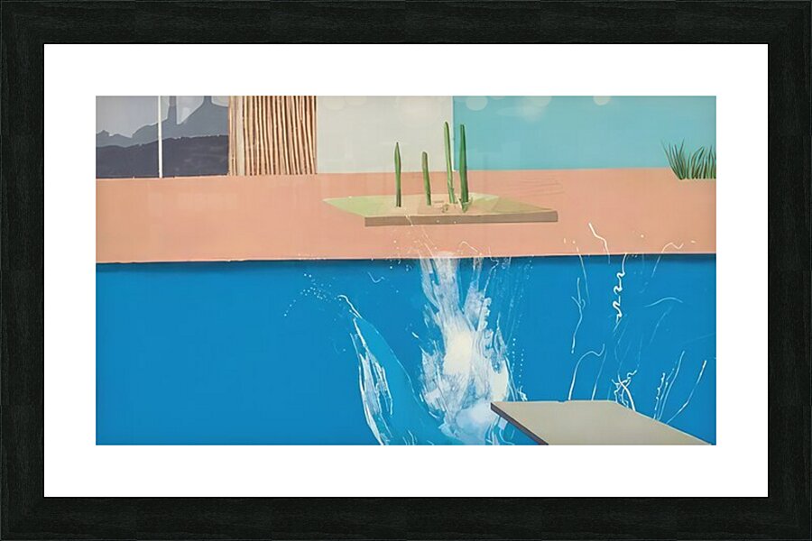 David Hockney 23 Picture Frame print