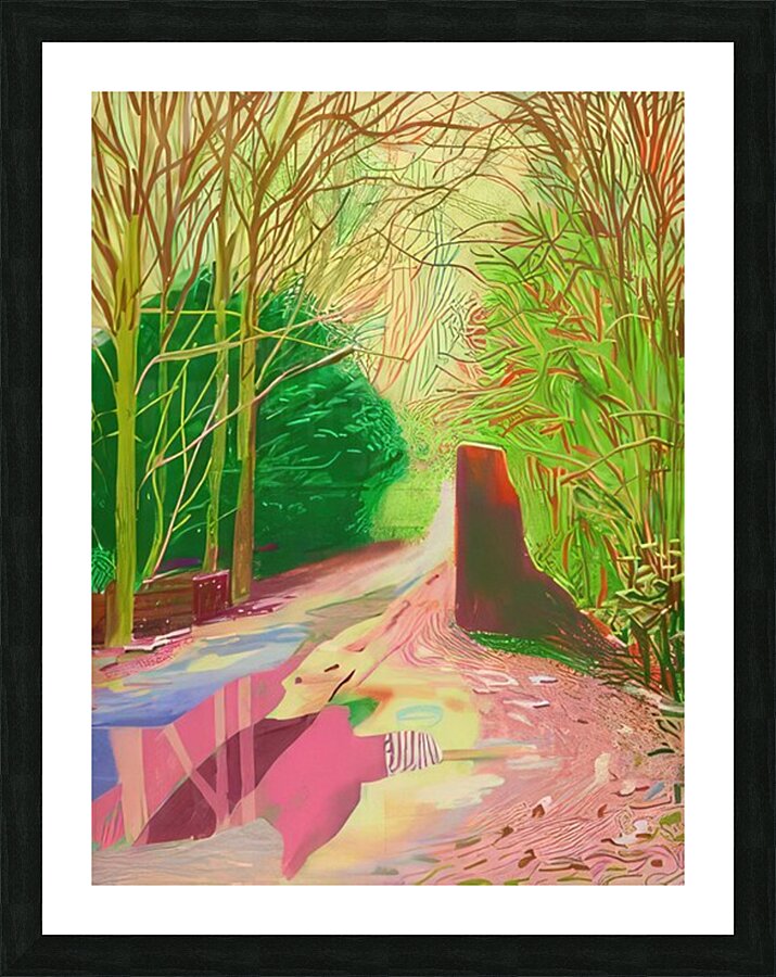 David Hockney 27 Impression et Cadre photo