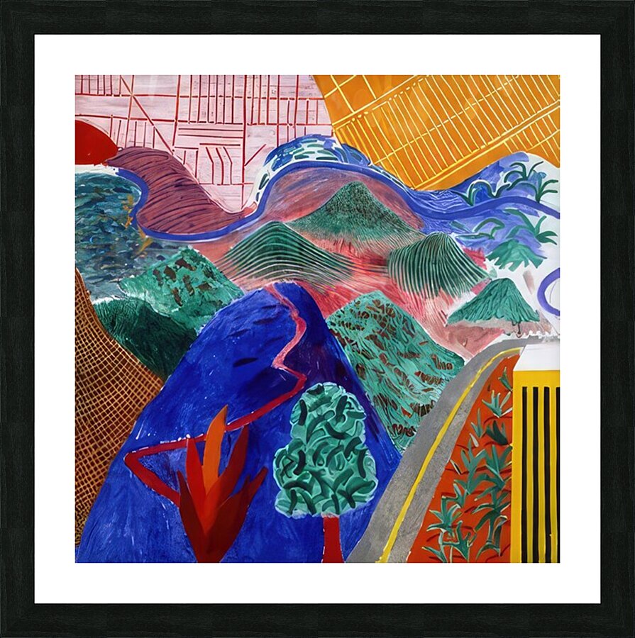 David Hockney  Picture Frame print
