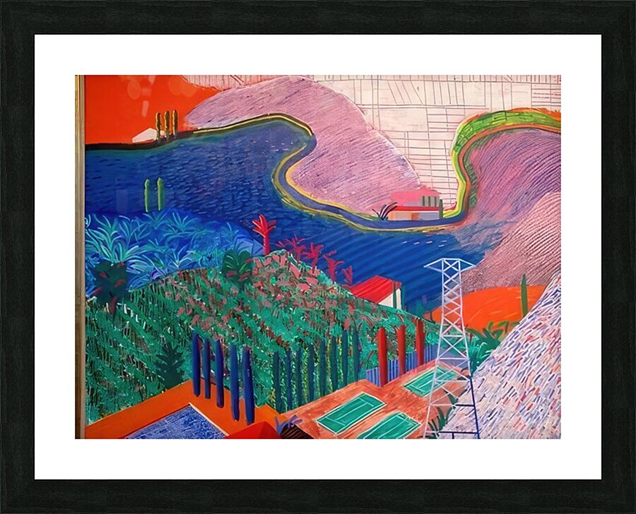 David Hockney  Picture Frame print