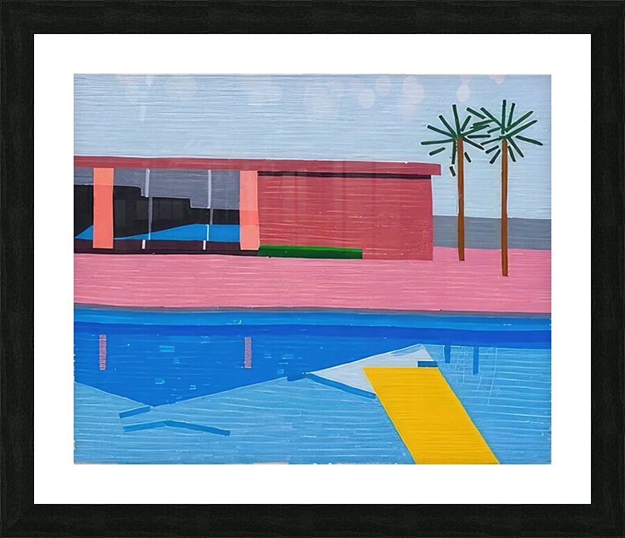 David Hockney  Picture Frame print