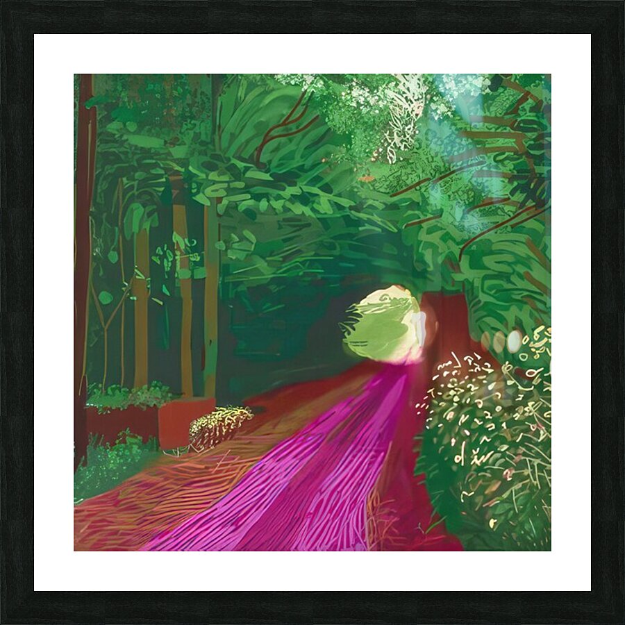 David Hockney  Picture Frame print