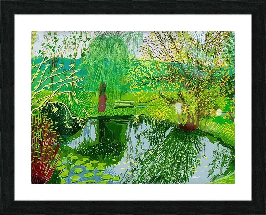 David Hockney Impression et Cadre photo