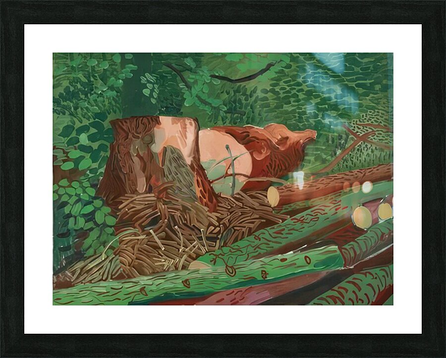 David Hockney  Picture Frame print