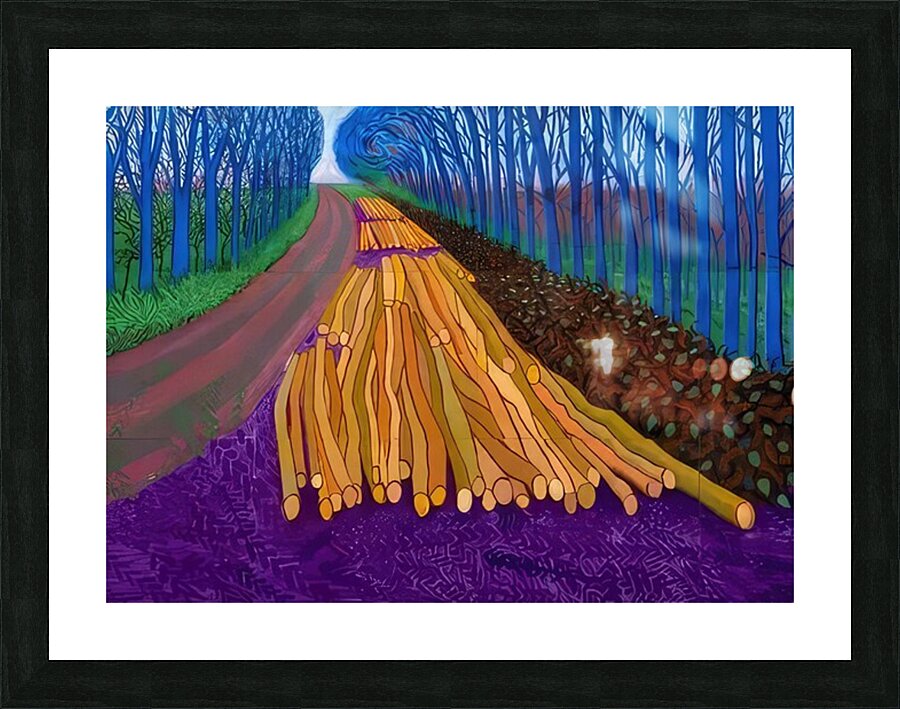 David Hockney 49 Picture Frame print