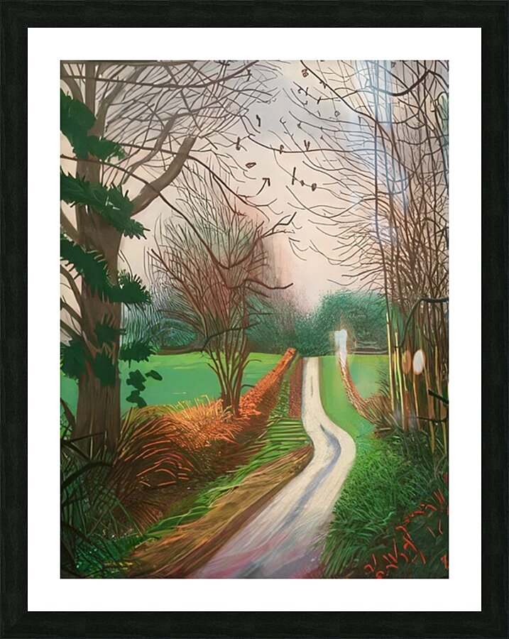 David Hockney 53 Picture Frame print