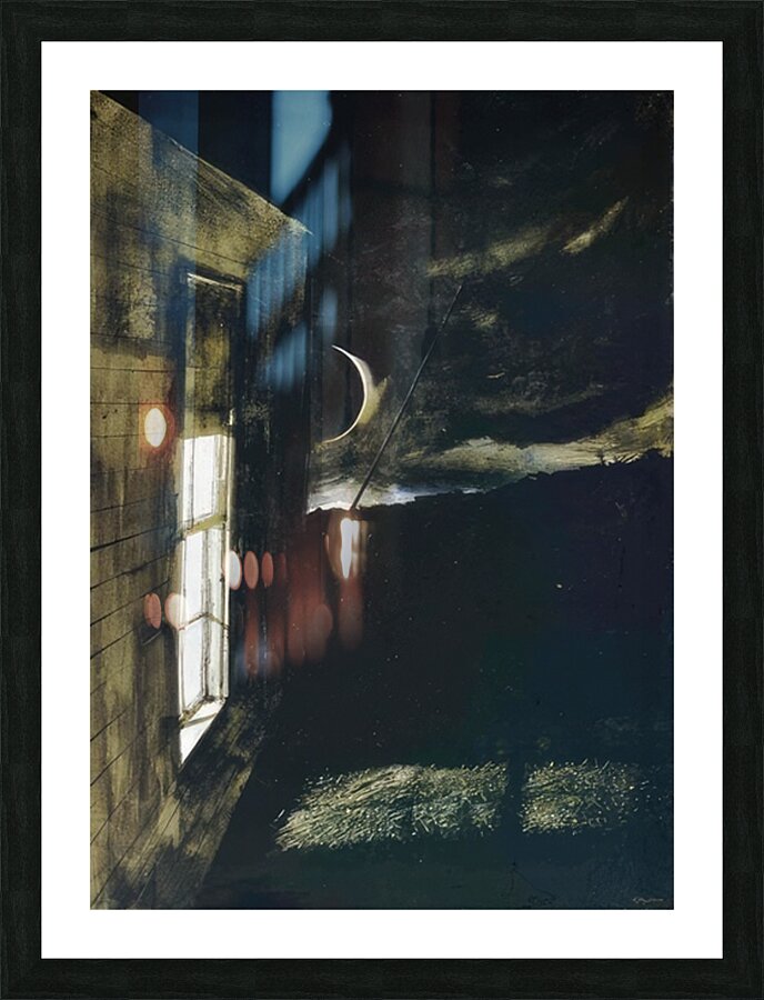 Crescent Moon   Contemporary Realism - Andrew Wyeth Picture Frame print