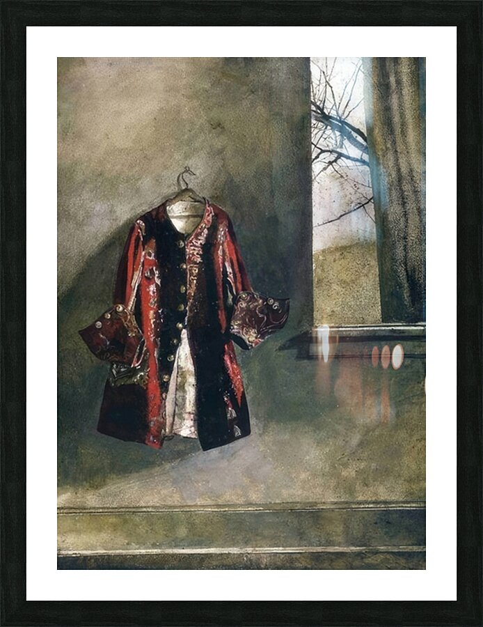 Curtain Call   Contemporary Realism - Andrew Wyeth Picture Frame print