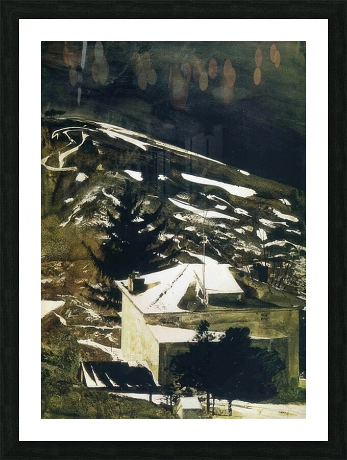 Wolf Moon   1975 - Andrew Wyeth Impression et Cadre photo