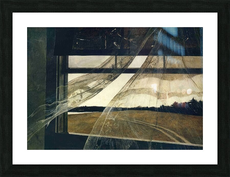 Wind from the Sea   1947 - Andrew Wyeth Picture Frame print