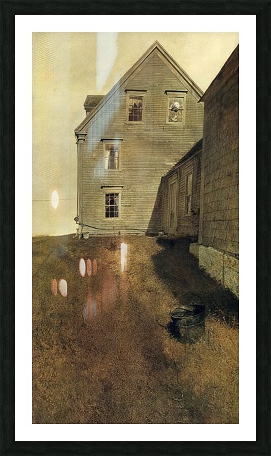 Weatherside   Contemporary Realism - Andrew Wyeth Picture Frame print