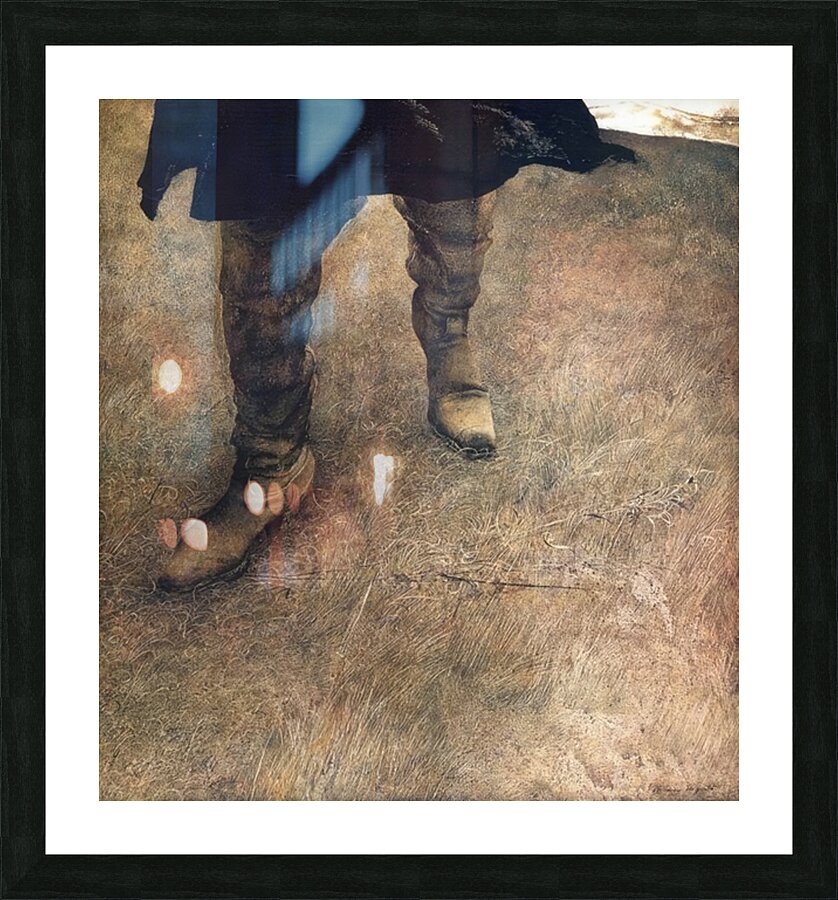 Trodden Weed   1951 - Andrew Wyeth Picture Frame print