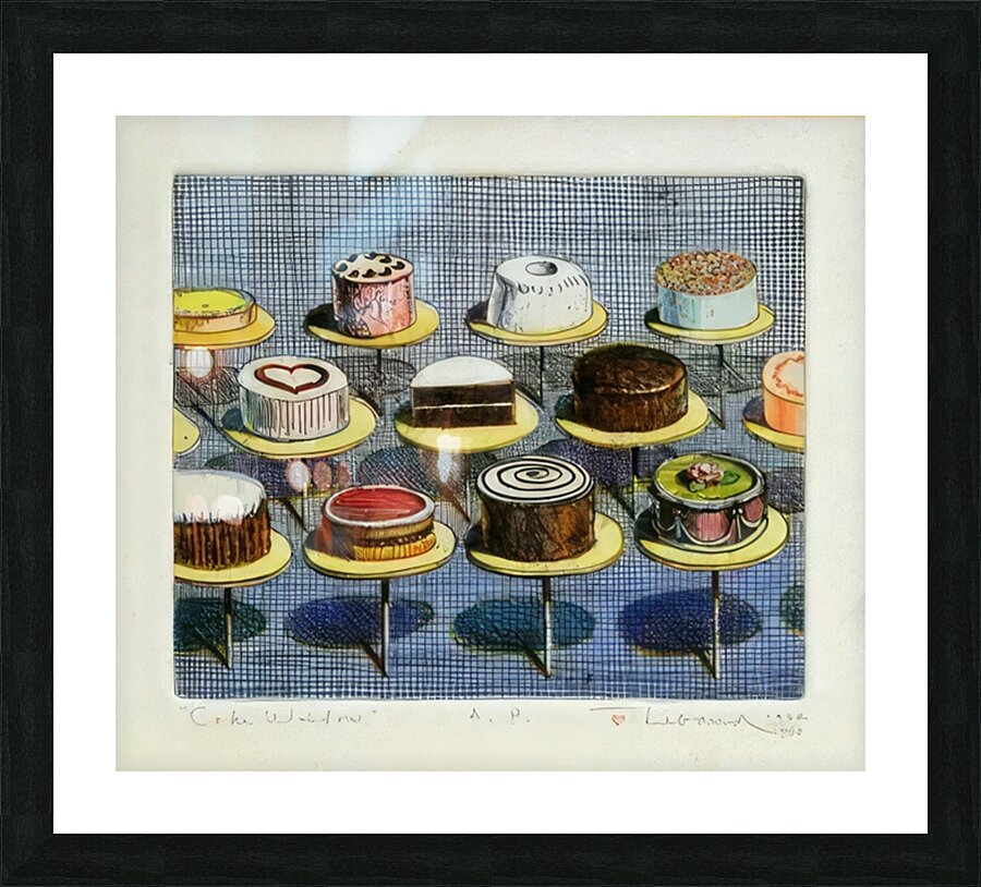 Wayne Thiebaud Picture Frame print