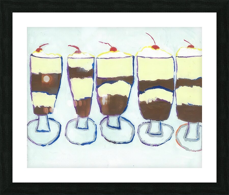 Wayne Thiebaud Picture Frame print