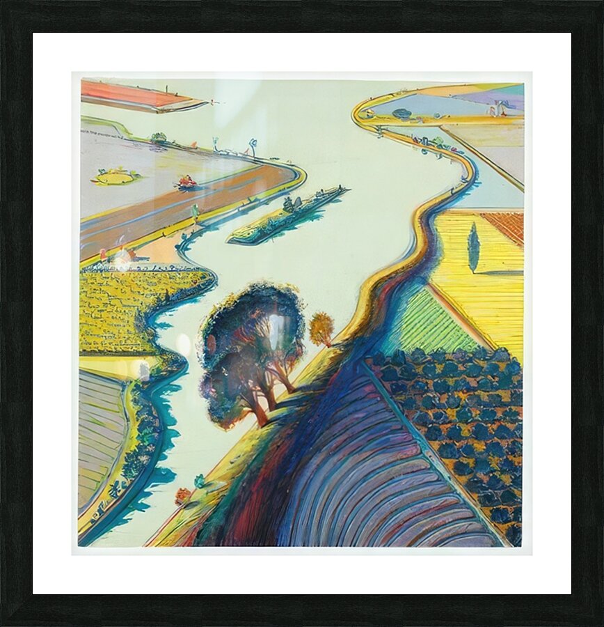 Wayne Thiebaud Picture Frame print