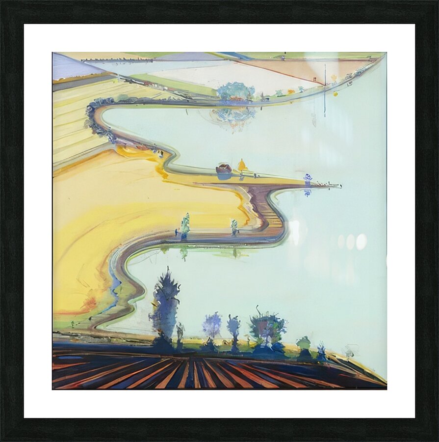 Wayne Thiebaud Picture Frame print