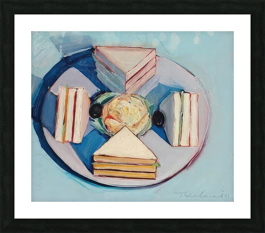 Wayne Thiebaud Picture Frame print