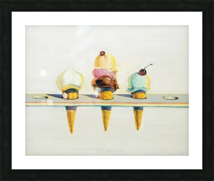Wayne Thiebaud Picture Frame print