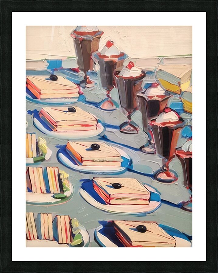 Wayne Thiebaud Picture Frame print