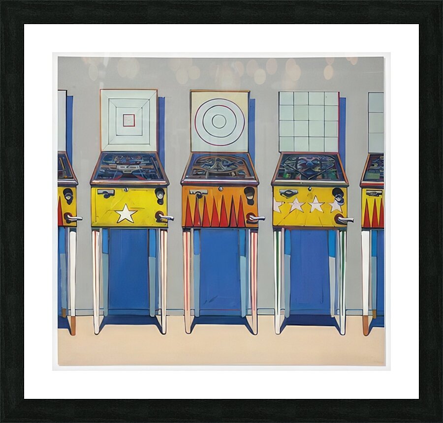 Wayne Thiebaud Picture Frame print