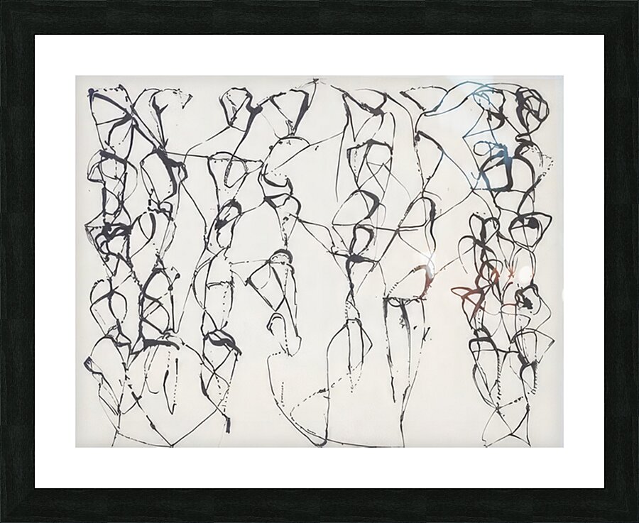 Art by Brice Marden   Picture Frame print