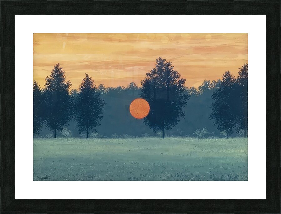 Rene Magritte Picture Frame print