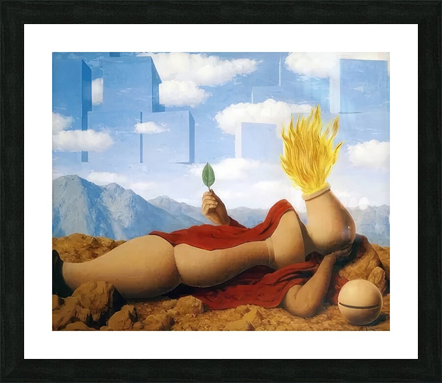 Rene Magritte Picture Frame print