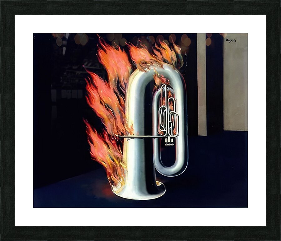 Rene Magritte Picture Frame print