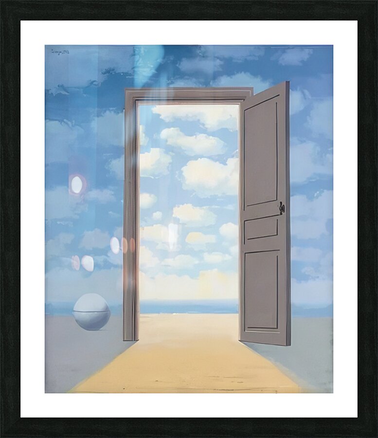 Rene Magritte Impression et Cadre photo