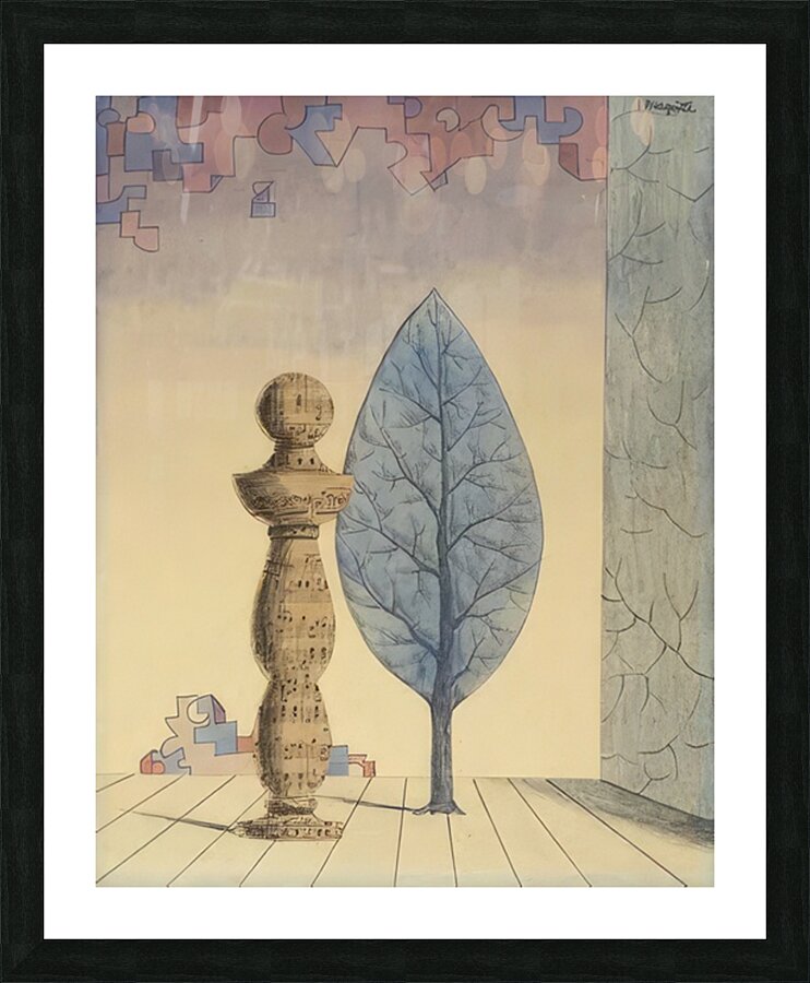 Rene Magritte Impression et Cadre photo