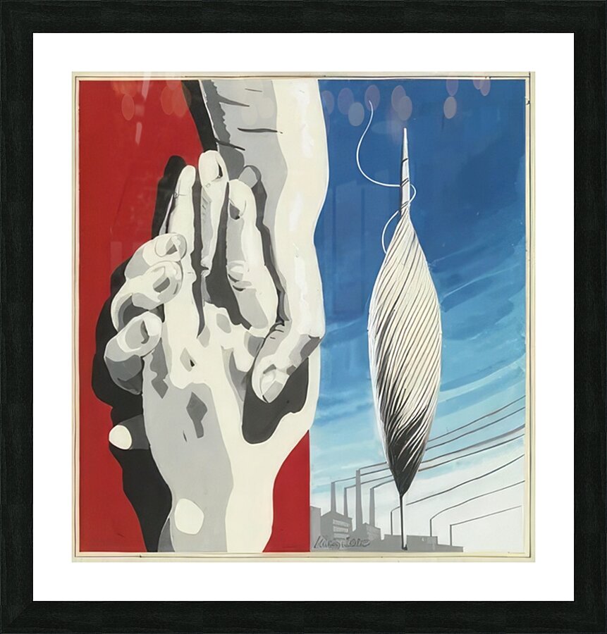 Rene Magritte Picture Frame print