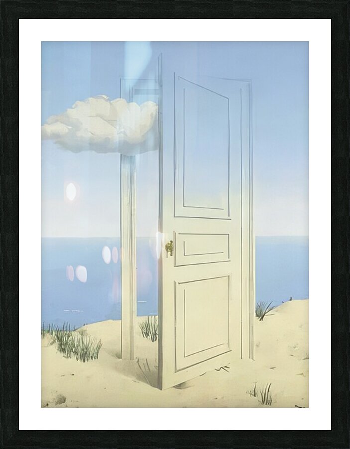 Rene Magritte Impression et Cadre photo