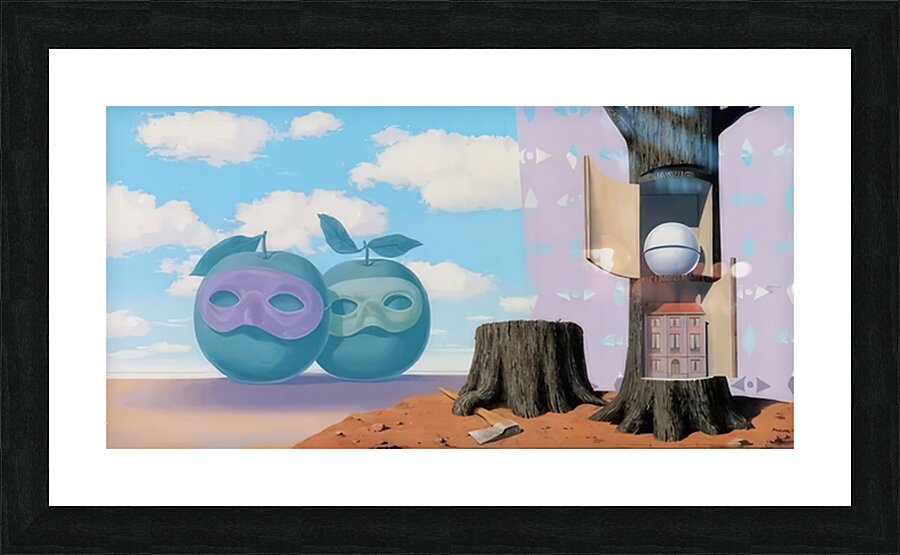 Rene Magritte Picture Frame print