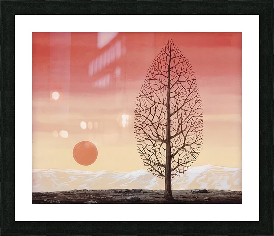 Rene Magritte Impression et Cadre photo
