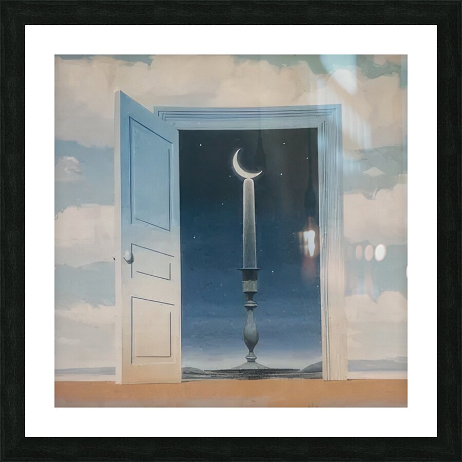 Rene Magritte Impression et Cadre photo