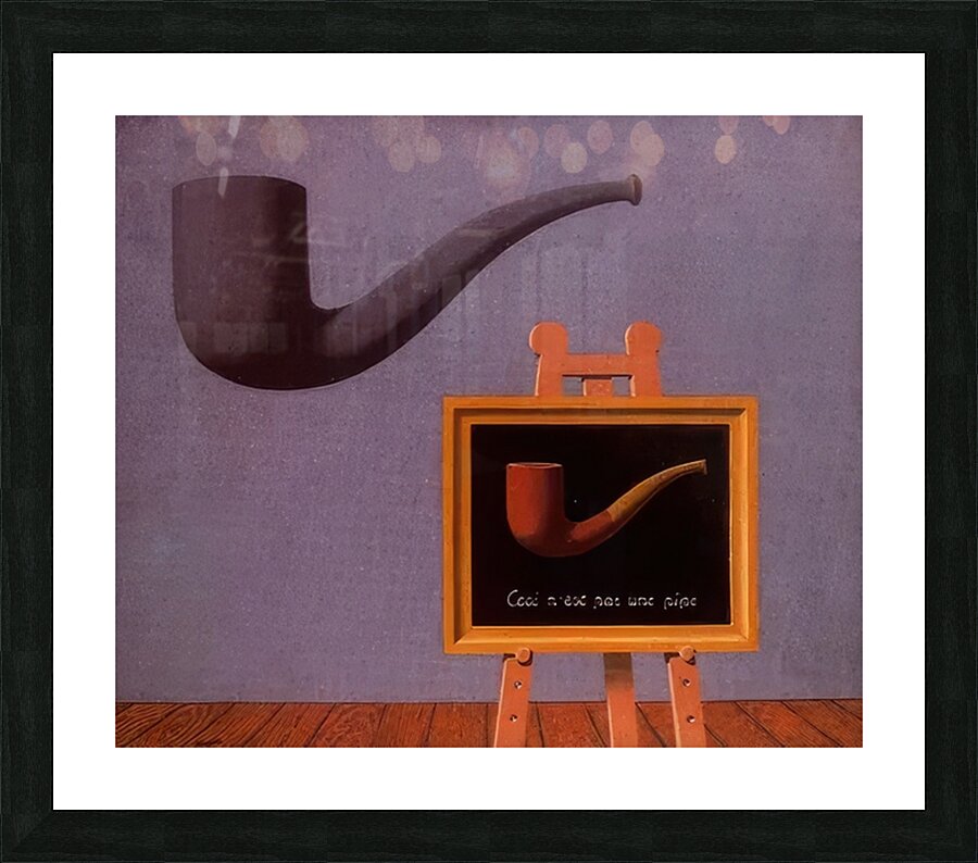 Rene Magritte Picture Frame print