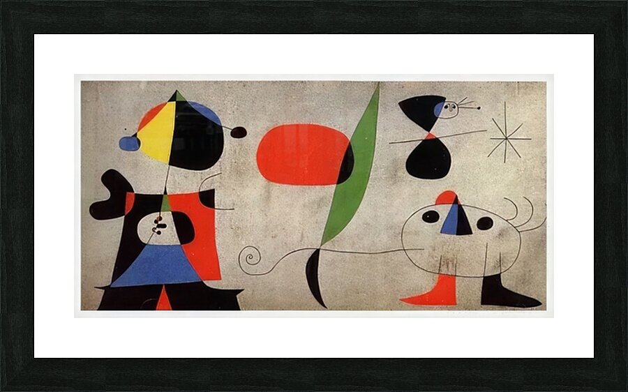 Joan Miro Picture Frame print