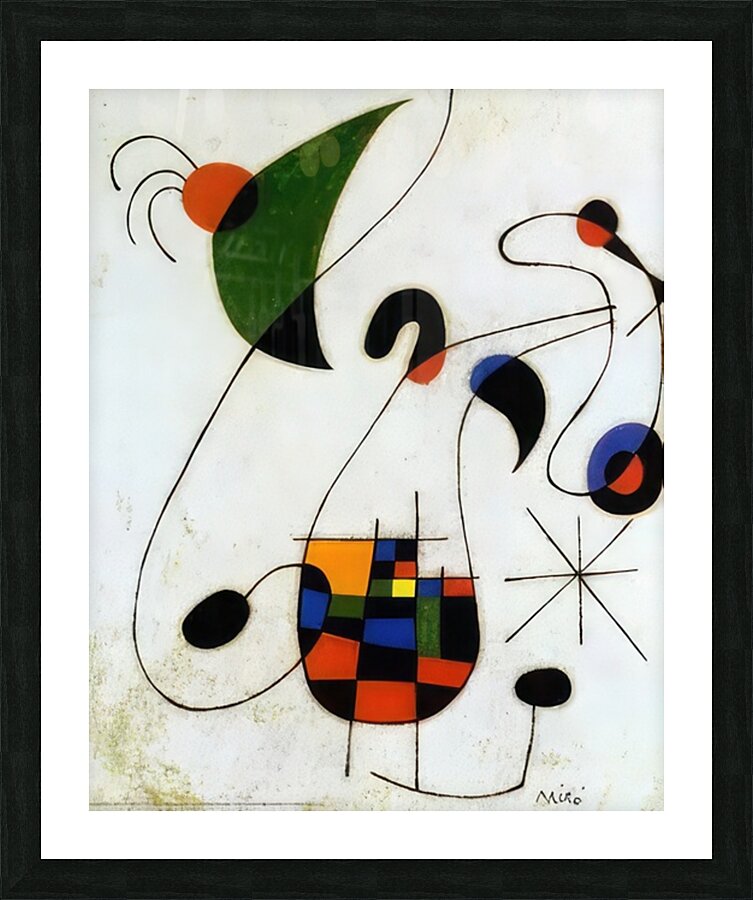 Joan Miro Picture Frame print